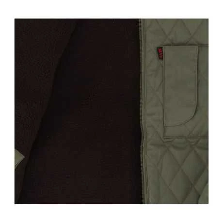 13 1/2 Long Haul Steppjacke Army Grün 6 13 1/2 Long Haul Steppjacke Army Grün – Bild 6