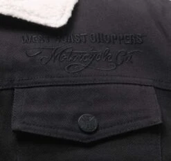 West Coast Choppers Sherpa Lined Canvas Jacke Schwarz 7 West Coast Choppers Sherpa Lined Canvas Jacke Schwarz -Elektrik Blitz Angebote Store 946692v 41