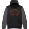 Harley-Davidson Hoodie Wrench Crew Schwarz/grau