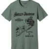 Harley-Davidson T-Shirt Lifestyle Grün