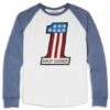 Harley-Davidson Reglan Longsleeve #1 Race Blau/weiß