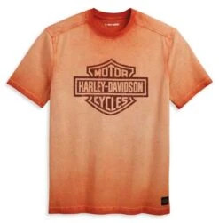 Harley-Davidson T-Shirt Westcoast Bar & Shield Orange