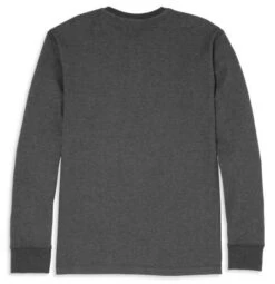 Harley-Davidson Longsleeve Henley Skull Grau Meliert -Elektrik Blitz Angebote Store 96162 22vm 2