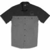 Harley-Davidson Kurzarmhemd Willie G Skull Colorblock Schwarz/grau