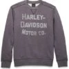 Harley-Davidson Sweatshirt Amplifier Crew Grau