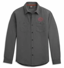 Harley-Davidson Hemd HDMC Logo Grau