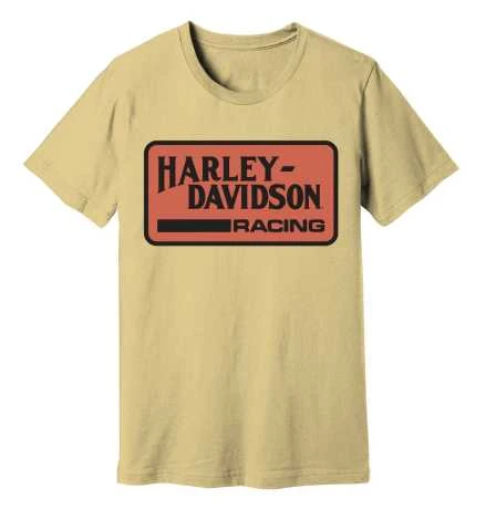 Harley-Davidson T-Shirt HD Racing Gelb 1 Harley-Davidson T-Shirt HD Racing Gelb