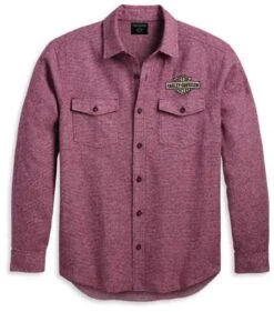Harley-Davidson Hemd Low Rider Langarm Rot