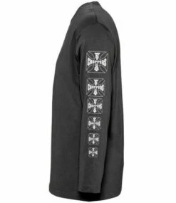 West Coast Choppers Og Classic Longsleeve Schwarz -Elektrik Blitz Angebote Store 966205v 3