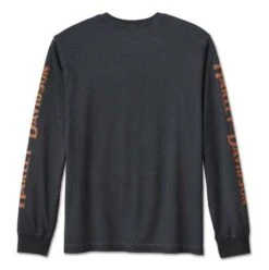 Harley-Davidson Longsleeve Whiplash Schwarz -Elektrik Blitz Angebote Store 96813 23vm 2