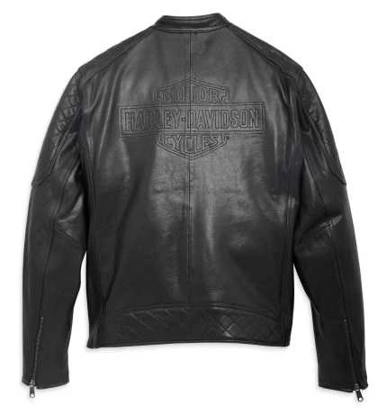 Harley-Davidson Lederjacke Mechanic Schwarz 2 Harley-Davidson Lederjacke Mechanic Schwarz – Bild 2