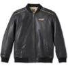 Harley-Davidson Blouson Lederjacke 120th Anniversary Schwarz