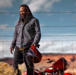 Harley-Davidson Riding Hemdjacke 120th Anniversary Operative Grau -Elektrik Blitz Angebote Store 97189 23em 4