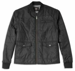 Harley-Davidson Convertible Jacke/Weste Quilted Schwarz