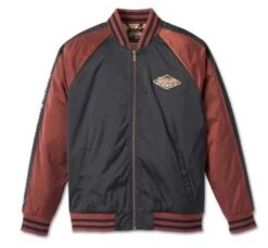 Harley-Davidson Jacke 120th Anniversary Schwarz/rot