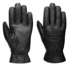 Harley-Davidson Lederhandschuhe Full Speed Schwarz