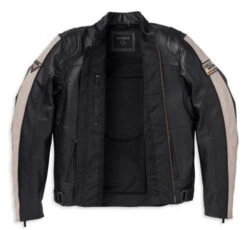 Harley-Davidson Lederjacke Enduro Schwarz 5 Harley-Davidson Lederjacke Enduro Schwarz -Elektrik Blitz Angebote Store 98002 23em 34