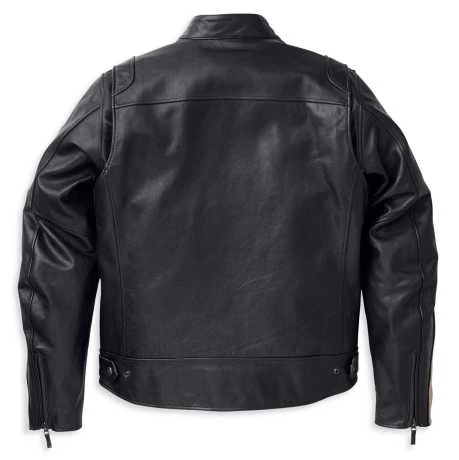 Harley-Davidson Lederjacke Enduro Schwarz 2 Harley-Davidson Lederjacke Enduro Schwarz – Bild 2