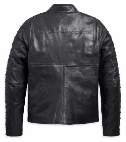 Harley-Davidson Lederjacke Ozello Schwarz 2 Harley-Davidson Lederjacke Ozello Schwarz – Bild 2