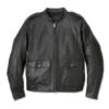 Harley-Davidson Lederjacke Captain´s Modular Schwarz