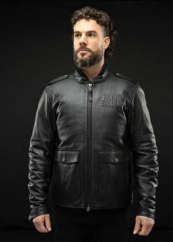 Harley-Davidson Lederjacke Captain´s Modular Schwarz 5 Harley-Davidson Lederjacke Captain´s Modular Schwarz -Elektrik Blitz Angebote Store 98022 23vm 3