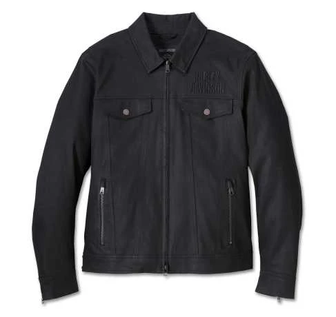 Harley-Davidson Textiljacke Trucker Modular Schwarz 1 Harley-Davidson Textiljacke Trucker Modular Schwarz