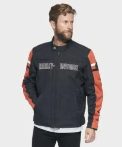 Harley-Davidson Textiljacke Hazard Wasserdicht Extra Lang 5 Harley-Davidson Textiljacke Hazard Wasserdicht Extra Lang -Elektrik Blitz Angebote Store 98126 22em 3