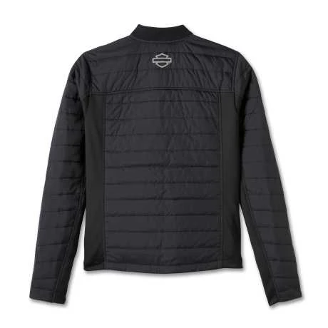 Harley-Davidson Mid Layer Jacke Lightweight Schwarz 2 Harley-Davidson Mid Layer Jacke Lightweight Schwarz – Bild 2