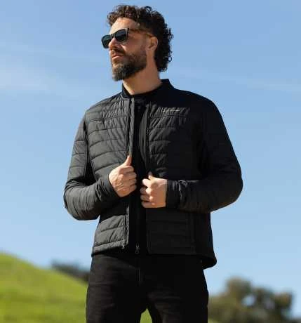 Harley-Davidson Mid Layer Jacke Lightweight Schwarz 3 Harley-Davidson Mid Layer Jacke Lightweight Schwarz – Bild 3