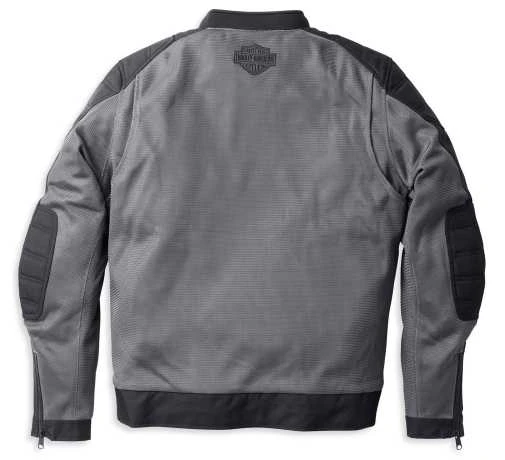 Harley-Davidson Jacke Zephyr Mesh Grau 2 Harley-Davidson Jacke Zephyr Mesh Grau – Bild 2