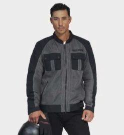 Harley-Davidson Jacke Zephyr Mesh Grau 5 Harley-Davidson Jacke Zephyr Mesh Grau -Elektrik Blitz Angebote Store 98131 22em 3
