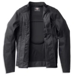 Harley-Davidson 3in1 Jacke Metropolitan Schwarz -Elektrik Blitz Angebote Store 98132 22em 3