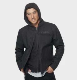 Harley-Davidson 3in1 Jacke Metropolitan Schwarz -Elektrik Blitz Angebote Store 98132 22em 4