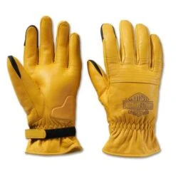Harley-Davidson Handschuhe Work Gelb