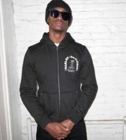 Harley-Davidson Biker Zip Hoodie Arterial Schwarz -Elektrik Blitz Angebote Store 98148 20em 4