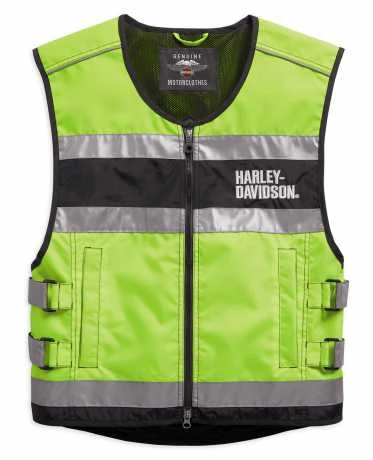Harley-Davidson Weste Hi-Visibility Reflective Gelb 1 Harley-Davidson Weste Hi-Visibility Reflective Gelb