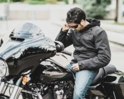 Harley-Davidson Softshell Jacke Reflective Skull 3-in-1 EC -Elektrik Blitz Angebote Store 98164 17em 4