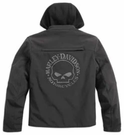 Harley-Davidson Softshell Jacke Reflective Skull 3-in-1 EC -Elektrik Blitz Angebote Store 98164 17em harley2