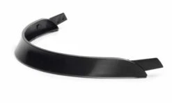 Shell Ersatz Visier, Kurz - Schwarz