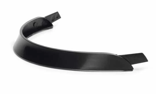 Shell Ersatz Visier, Kurz - Schwarz 1 Shell Ersatz Visier, Kurz - Schwarz