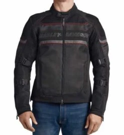 Harley-Davidson Textil Motorradjacke FXRG Mesh -Elektrik Blitz Angebote Store 98389 19em 44
