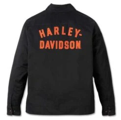Harley-Davidson Workjacke Schwarz/orange -Elektrik Blitz Angebote Store 98400 22vm harley21