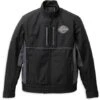 Harley-Davidson Softshell Jacke Bar & Shield Schwarz/grau