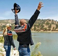 Harley-Davidson Generations Jacke -Elektrik Blitz Angebote Store 98537 14vm 45