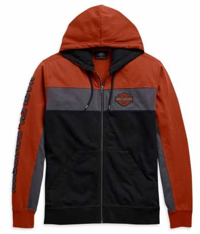 Harley-Davidson Zip Hoodie Colorblock 1 Harley-Davidson Zip Hoodie Colorblock