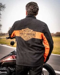 Harley-Davidson Activewear Jacke Chest Stripe -Elektrik Blitz Angebote Store 99087 20vm 31