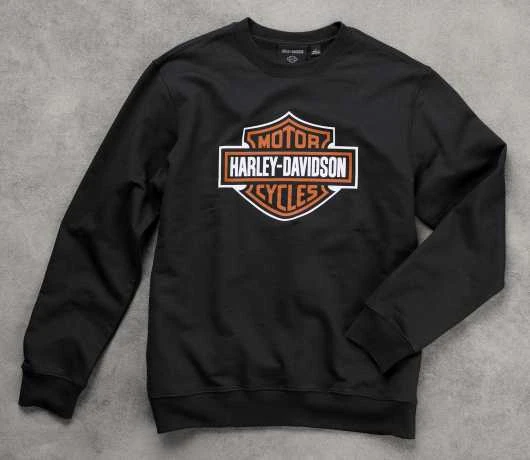 Harley-Davidson Bar & Shield Pullover Schwarz 3 Harley-Davidson Bar & Shield Pullover Schwarz – Bild 3