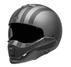Bell Broozer Modular Helm Grau Matt