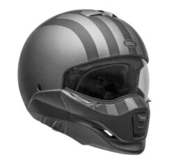 Bell Broozer Modular Helm Grau Matt -Elektrik Blitz Angebote Store bell broozer helmet grey51
