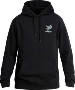 John Doe Hoodie Snake II Schwarz